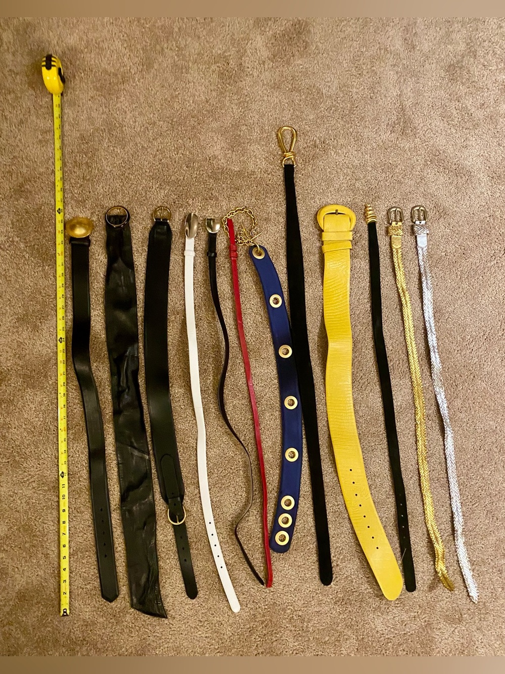 Belts - Bottega Venetta, Donna Karan, Banana Republic, Robert Lee Morris